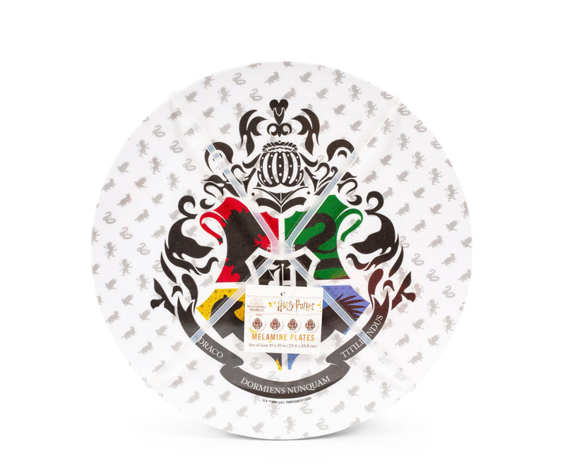 Harry Potter - Hogwarts Crest 10-Inch Melamine Dinner Plates | Set of 4 product image 2 of 7