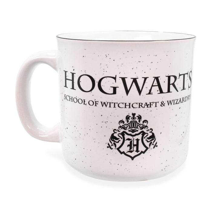 Harry Potter - Hogwarts Logo Ceramic Camper Mug | 20 Ounces