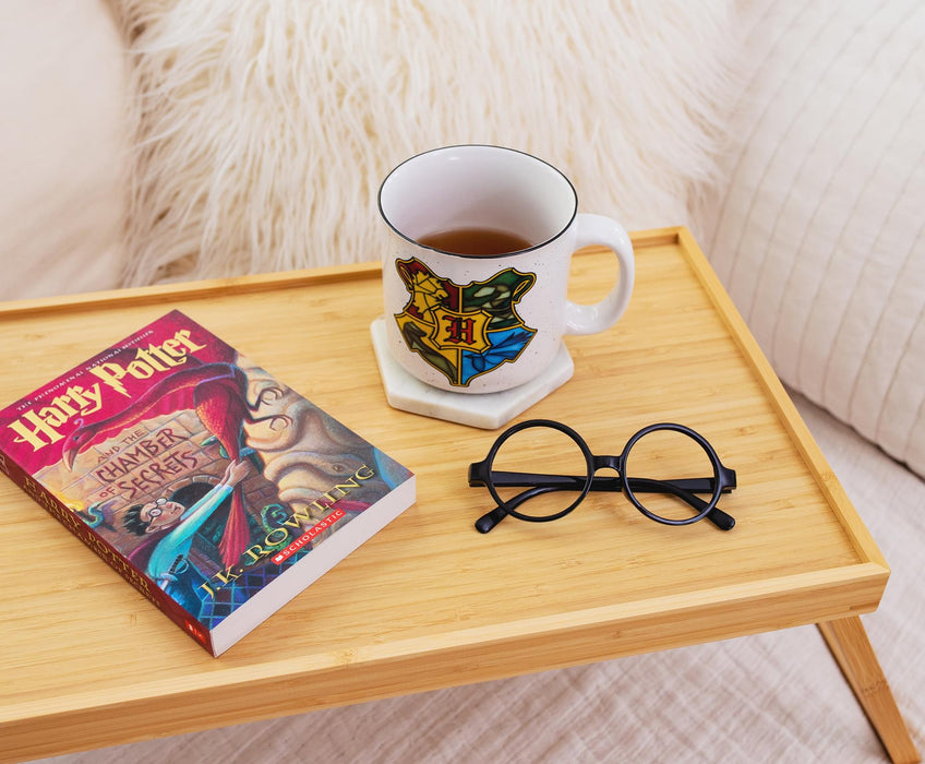 Harry Potter - Hogwarts Logo Ceramic Camper Mug | 20 Ounces