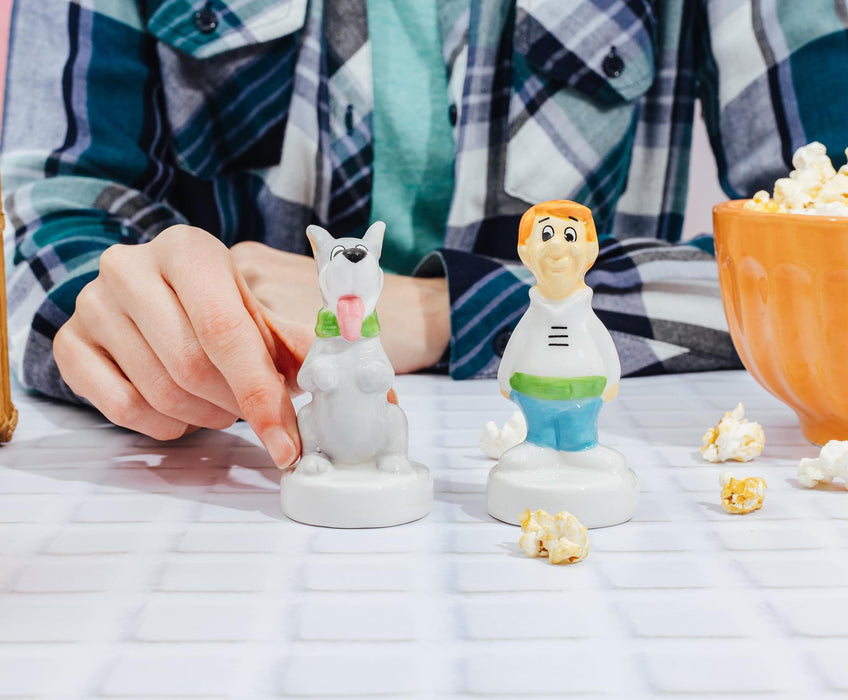The Jetsons - George and Astro Ceramic Salt and Pepper Shaker Set