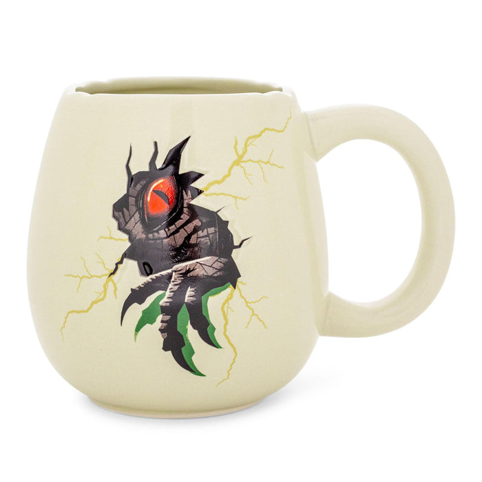 Jurassic Park - Raptor Hatching Sculpted Ceramic Mug | Holds 20 Ounces