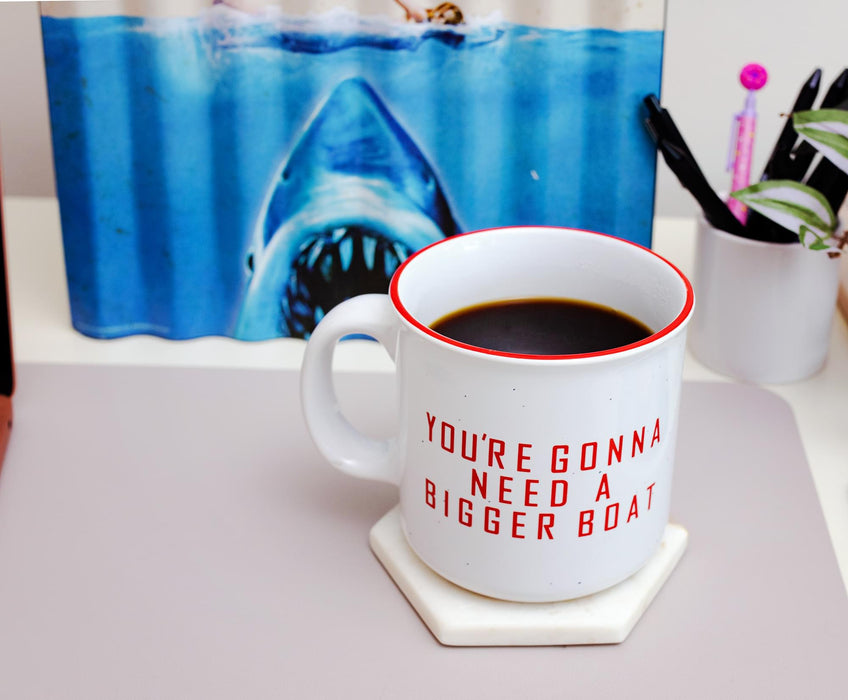 JAWS - "You're Gonna Need a Bigger Boat" Ceramic Camper Mug | Holds 20 Ounces