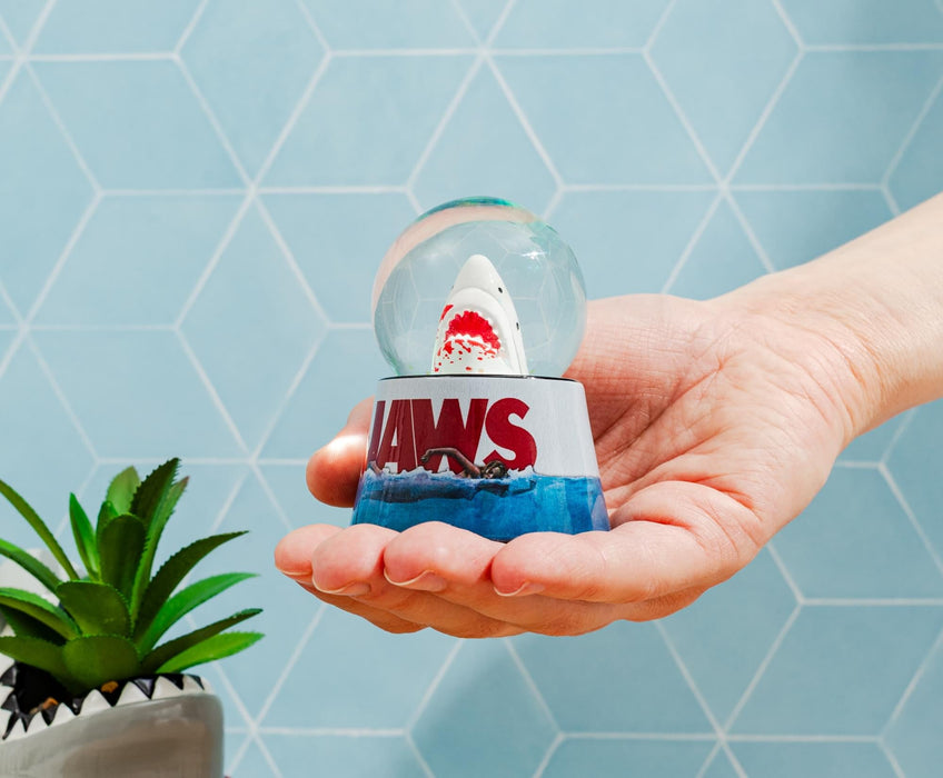Jaws - Poster 3-Inch Mini Light-Up Snow Globe