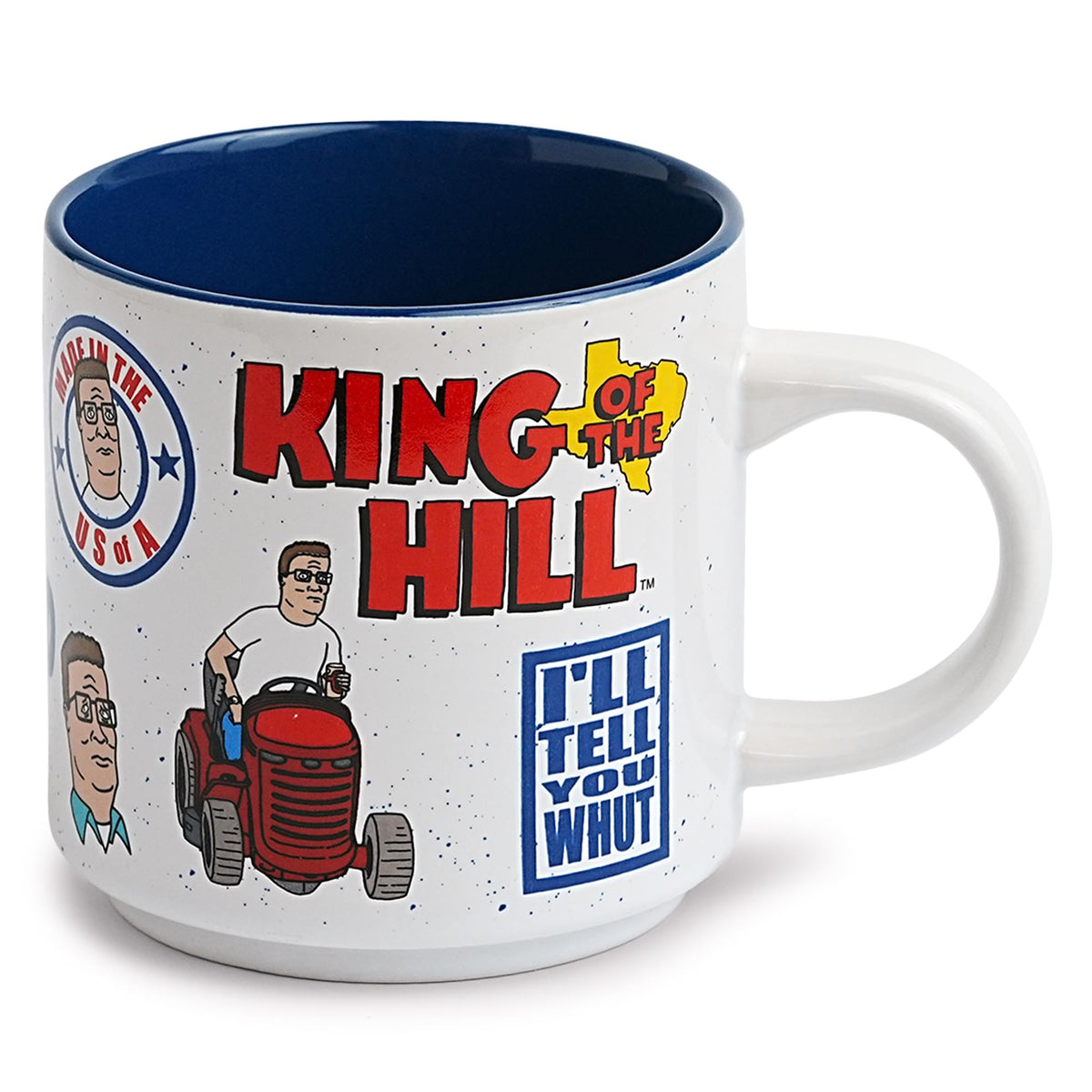King Of The Hill Episode Icons Single Stackable Ceramic Mug