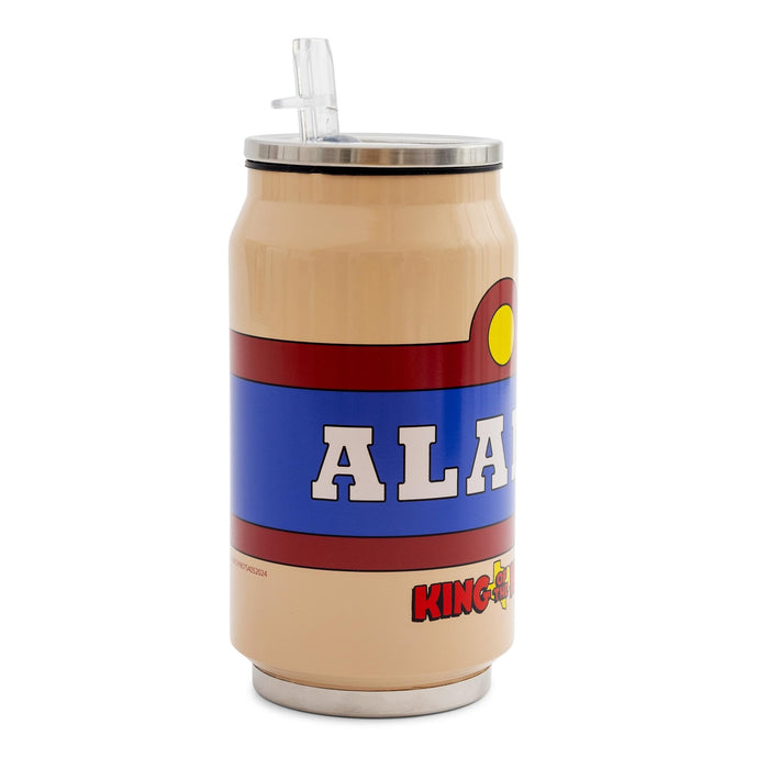 King Of the Hill - Alamo Beer Logo Stainless Steel Drinking Can | Holds 9 Ounces