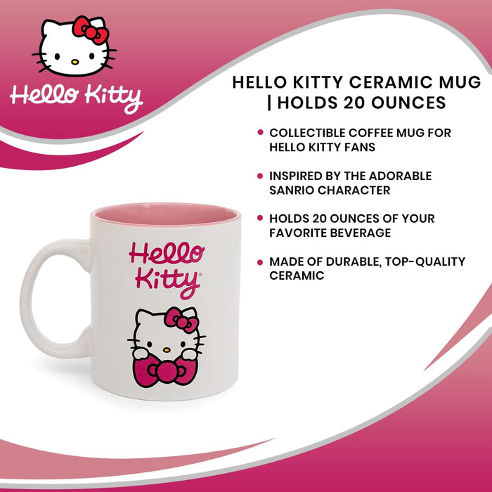Hello Kitty - Ceramic Mug | Holds 20 Ounces