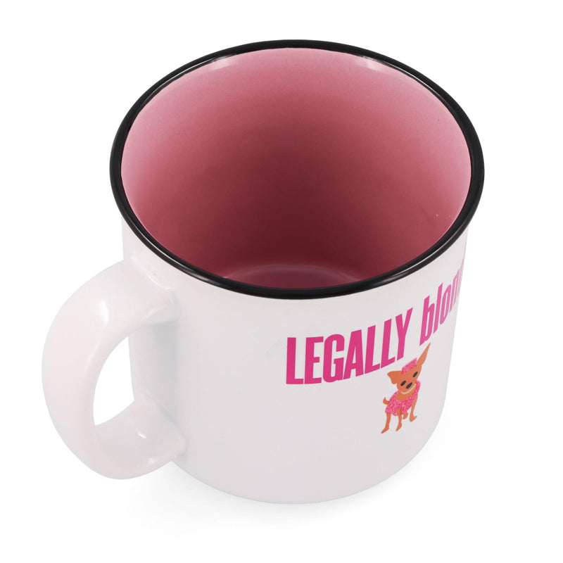 Legally Blonde "Bend and Snap" Ceramic Glitter Camper Mug | Holds 20 Ounces product image 3 of 8