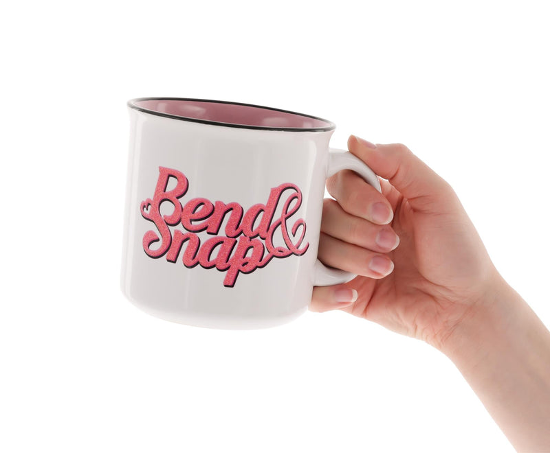 Legally Blonde "Bend and Snap" Ceramic Glitter Camper Mug | Holds 20 Ounces product image 4 of 8