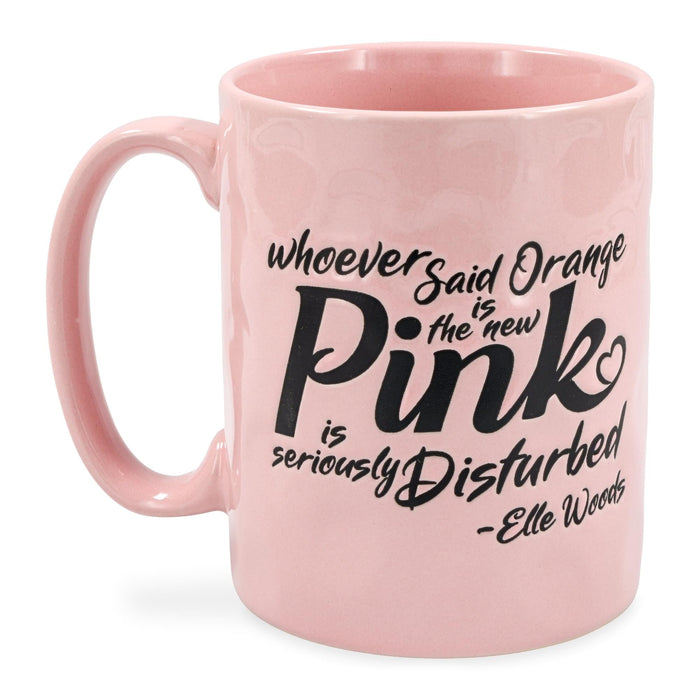 Legally Blonde - "Orange Is the New Pink" Ceramic Pottery Mug | Holds 17 Ounces