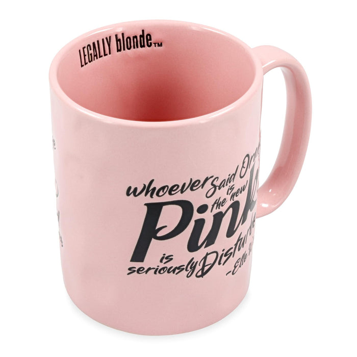 Legally Blonde - "Orange Is the New Pink" Ceramic Pottery Mug | Holds 17 Ounces