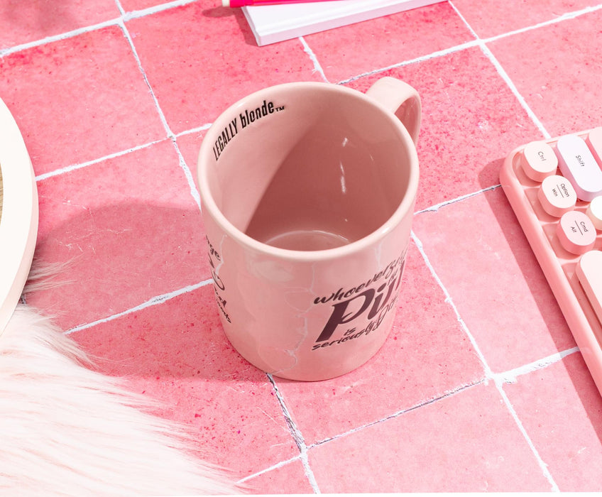 Legally Blonde - "Orange Is the New Pink" Ceramic Pottery Mug | Holds 17 Ounces