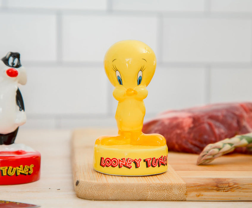 Looney Tunes - Sylvester and Tweety Ceramic Salt and Pepper Shakers | Set of 2