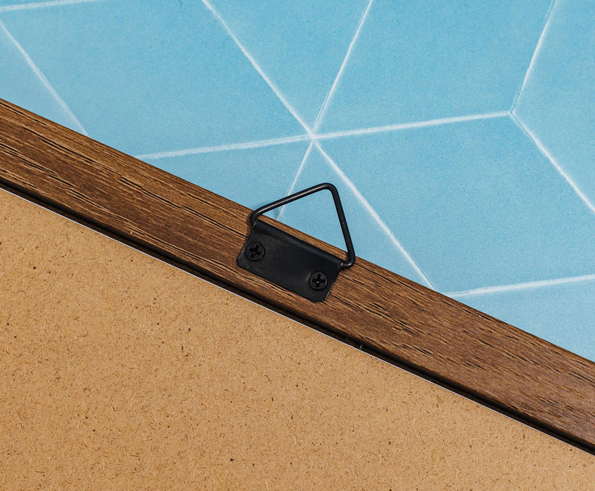 The Lord Of The Rings Middle-Earth Map Framed Canvas Wall Art | 14 x 12 Inches