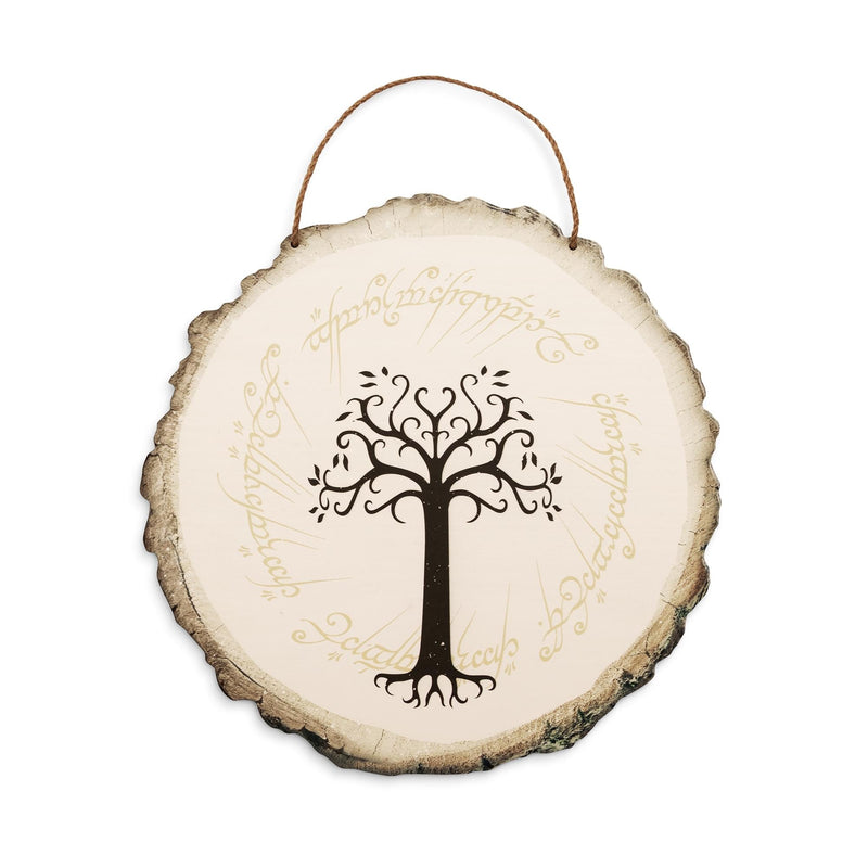 The Lord Of The Rings White Tree Of Gondor Hanging Wall Sign | 15 x 15 Inches product image 1 of 8