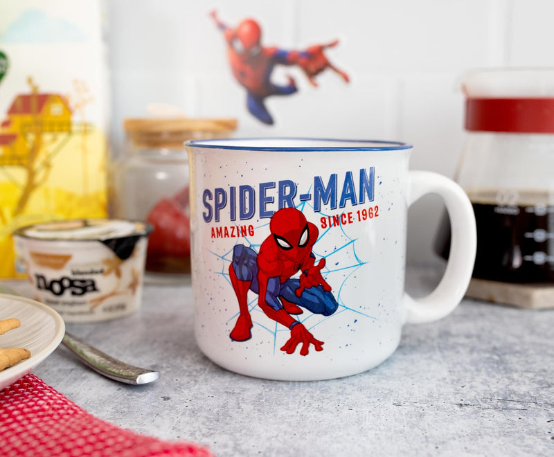 Marvel Spider-Man "Amazing Since 1962" Ceramic Camper Mug | Holds 20 Ounces product image 3 of 7