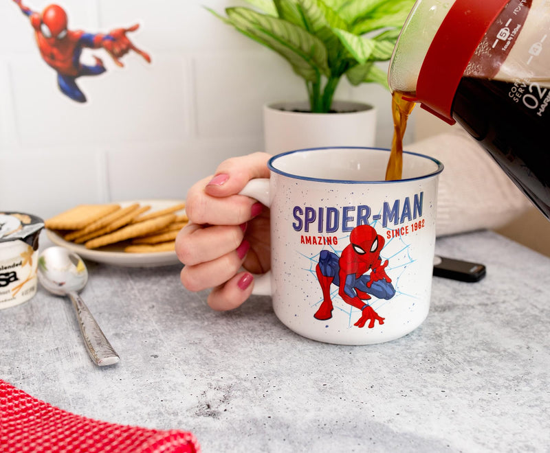Marvel Spider-Man "Amazing Since 1962" Ceramic Camper Mug | Holds 20 Ounces product image 4 of 7