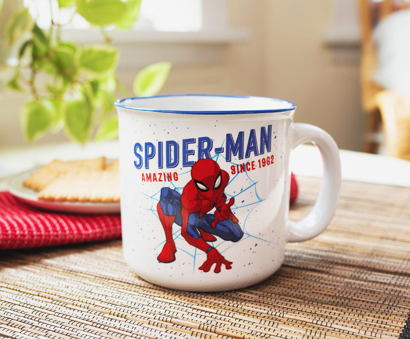 Marvel Spider-Man "Amazing Since 1962" Ceramic Camper Mug | Holds 20 Ounces product image 6 of 7