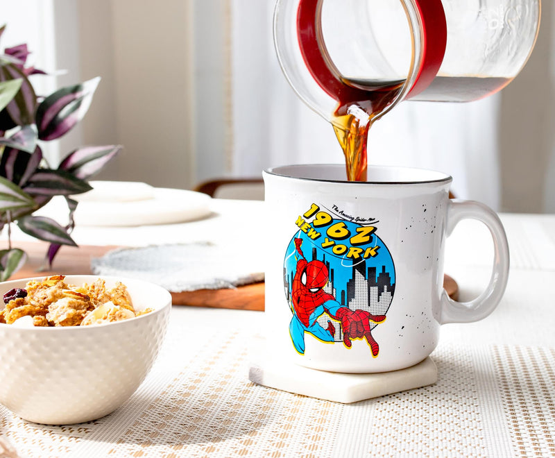 Marvel Comics Spider-Man "1962" Ceramic Camper Mug | Holds 20 Ounces product image 4 of 7