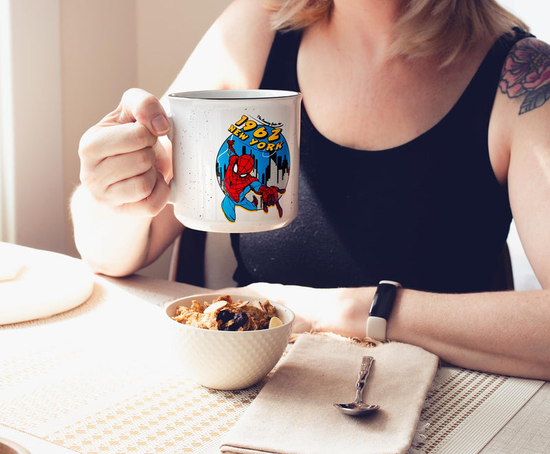 Marvel Comics Spider-Man "1962" Ceramic Camper Mug | Holds 20 Ounces product image 6 of 7