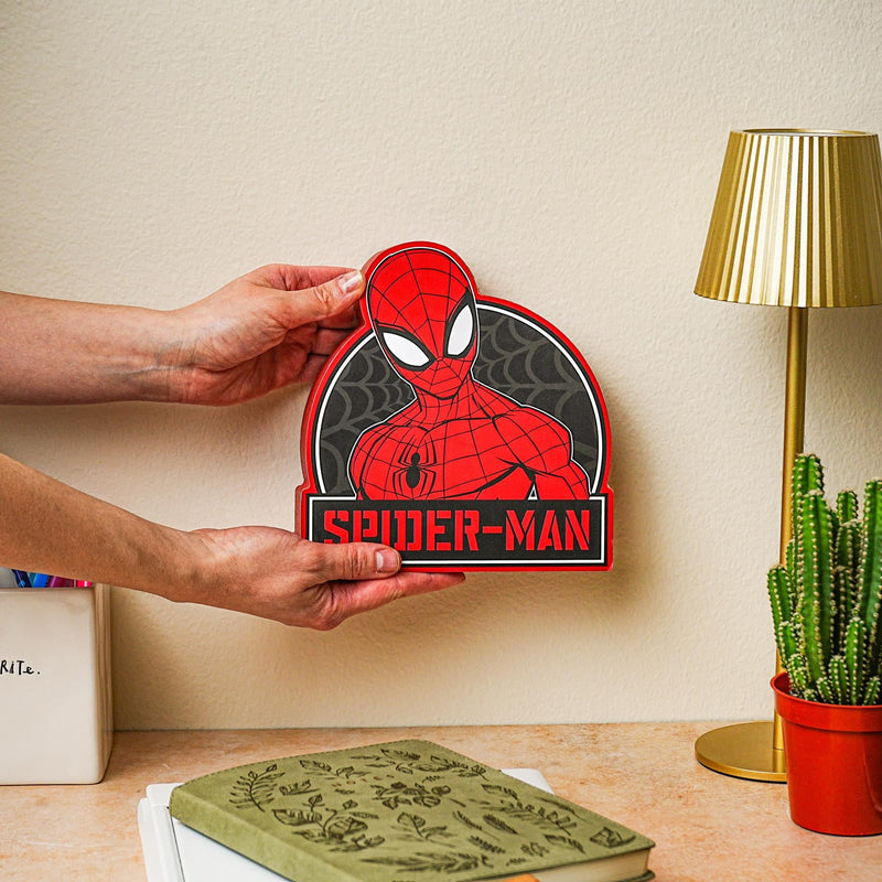 Marvel Spider-Man Die-Cut Wooden Wall Art Sign | 8 x 7 Inches product image 4 of 6