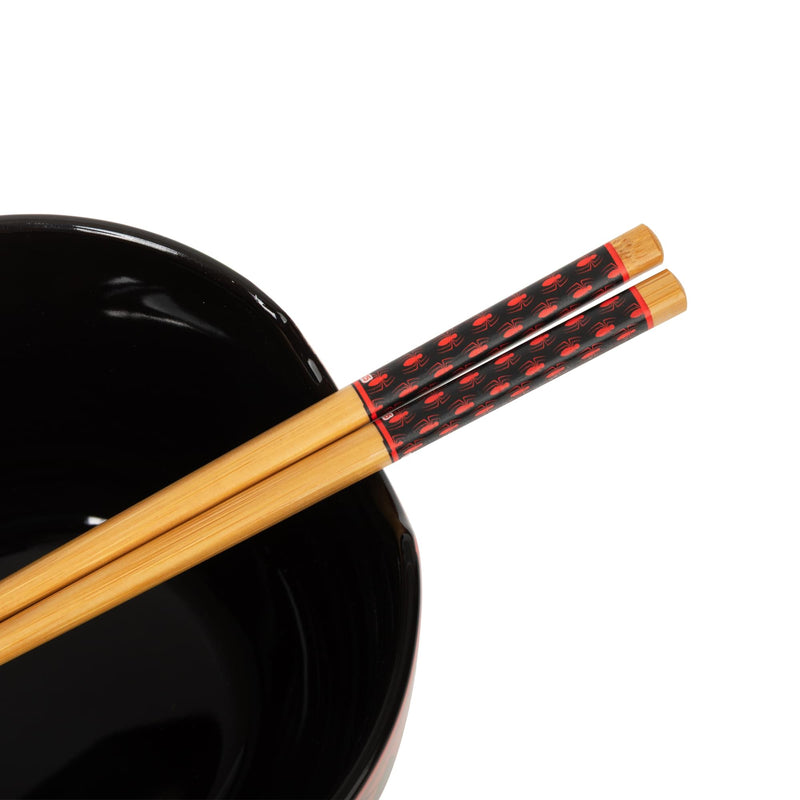 Marvel Spider-Man Face 20-Ounce Ramen Bowl and Chopstick Set product image 3 of 9