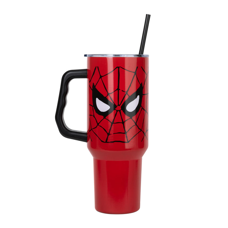 Marvel Spider-Man Face 40-Ounce Stainless Steel Tumbler With Handle product image 2 of 9