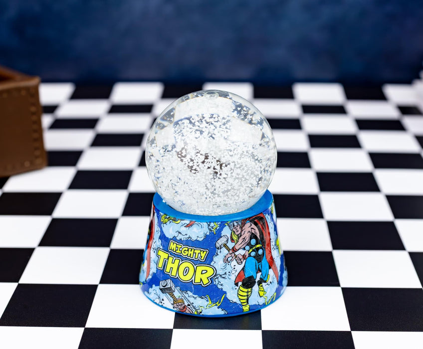 Marvel Thor's Hammer Mjolnir 3-Inch Mini Light-Up Snow Globe