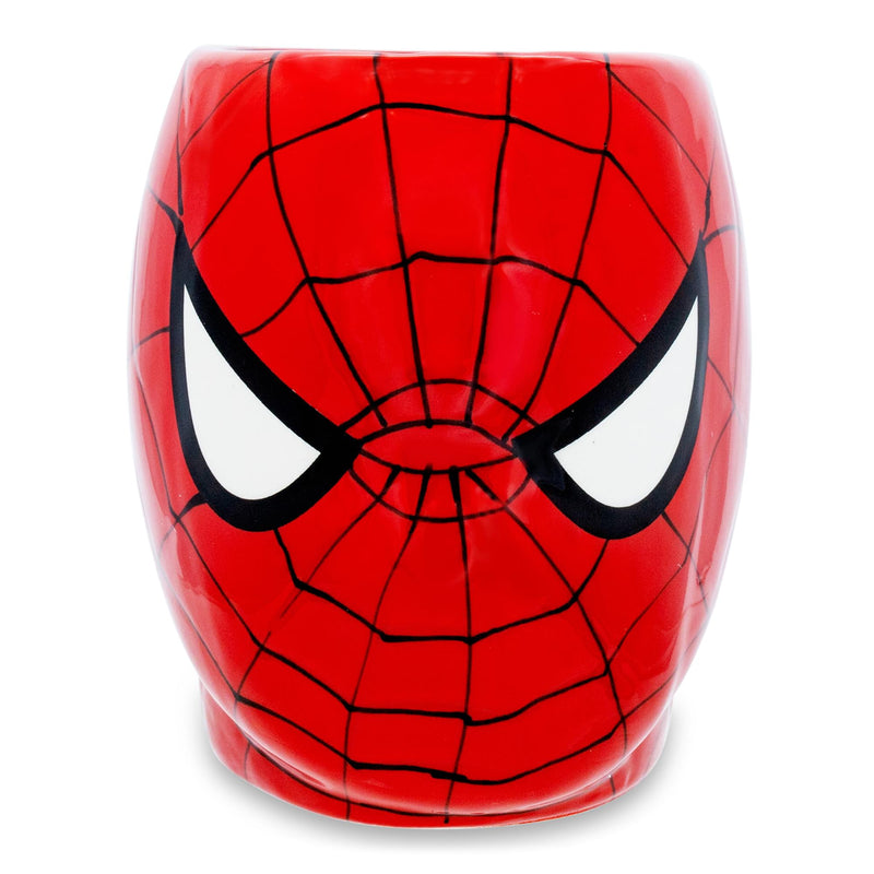 Marvel Comics Spider-Man Mask 3D Sculpted Ceramic Mug | Holds 20 Ounces product image 1 of 8