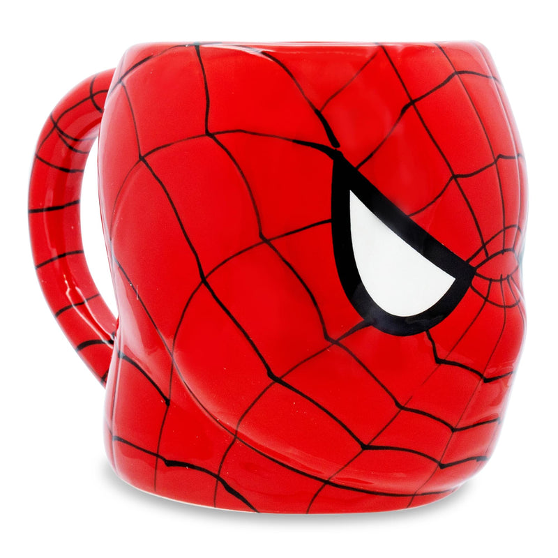 Marvel Comics Spider-Man Mask 3D Sculpted Ceramic Mug | Holds 20 Ounces product image 2 of 8