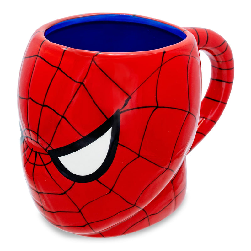 Marvel Comics Spider-Man Mask 3D Sculpted Ceramic Mug | Holds 20 Ounces product image 3 of 8