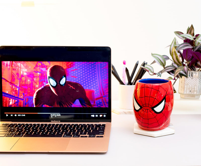 Marvel Comics Spider-Man Mask 3D Sculpted Ceramic Mug | Holds 20 Ounces product image 8 of 8