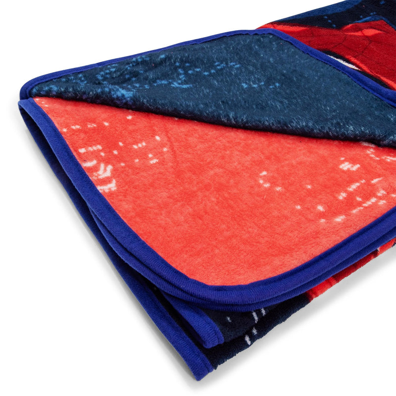 Marvel Spider-Man Skyline Pose Fleece Throw Blanket | 45 x 60 Inches product image 3 of 9