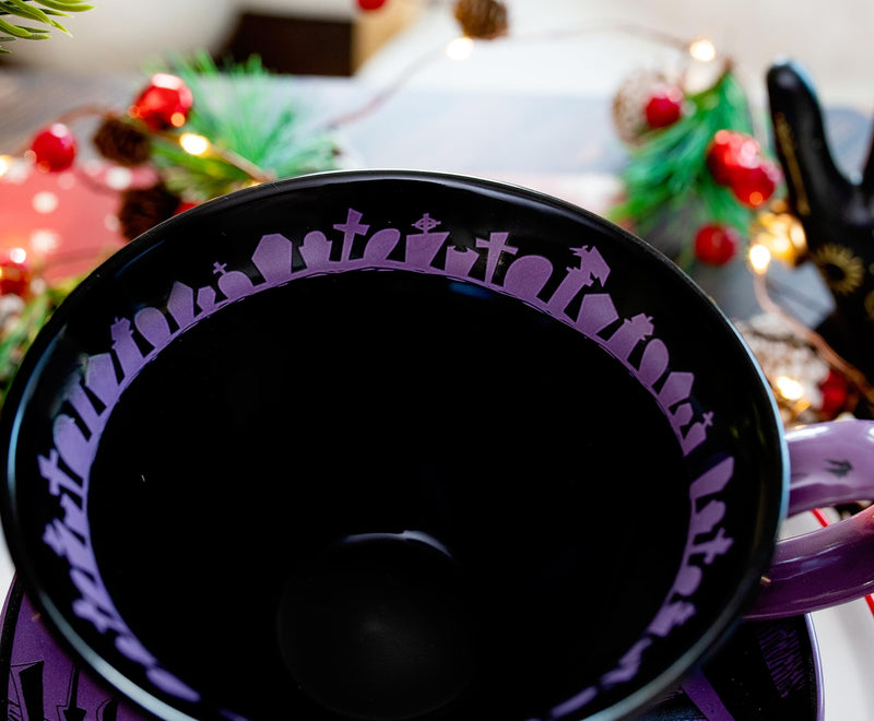 Disney The Nightmare Before Christmas Spiral Hill Ceramic Teacup and Saucer Set product image 5 of 9