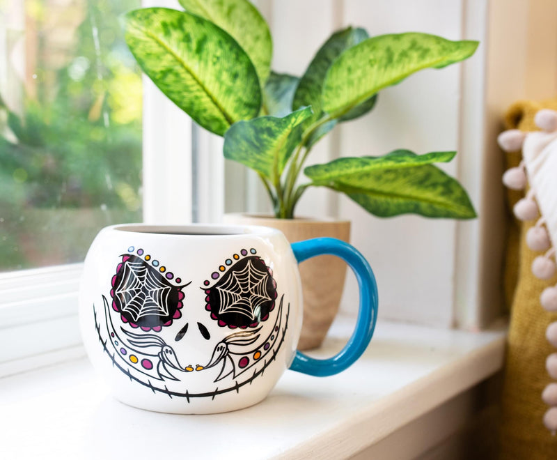 Disney Nightmare Before Christmas Jack Skellington Day of the Dead Ceramic Mug product image 3 of 7