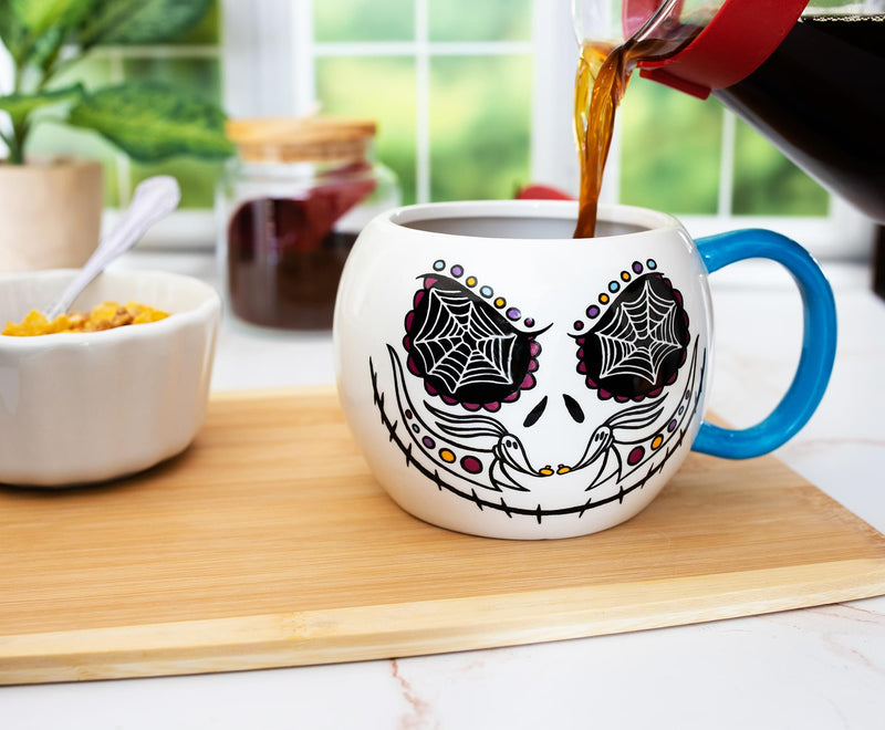 Disney Nightmare Before Christmas Jack Skellington Day of the Dead Ceramic Mug product image 4 of 7