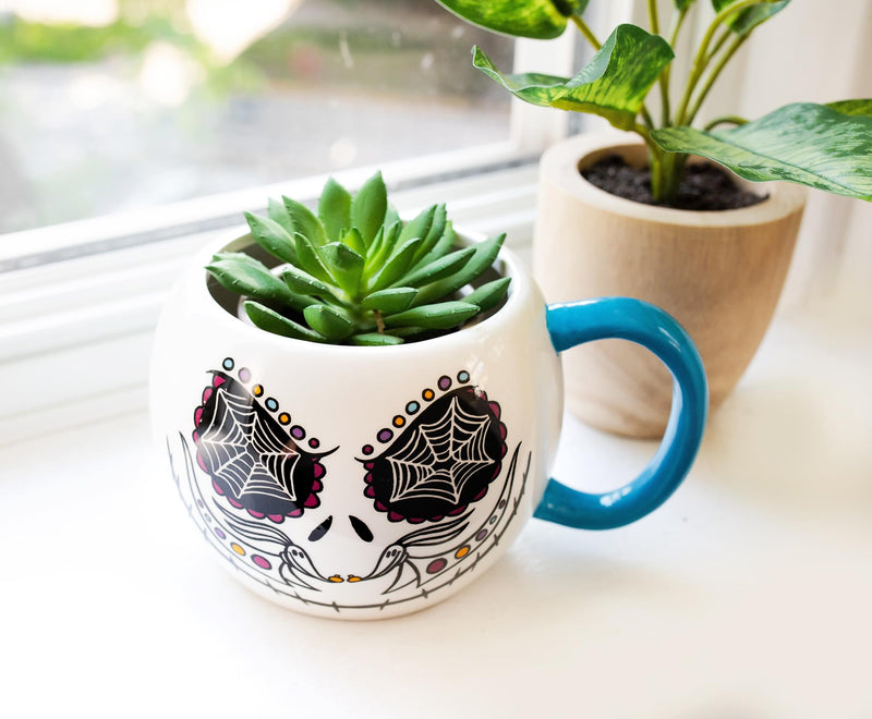Disney Nightmare Before Christmas Jack Skellington Day of the Dead Ceramic Mug product image 6 of 7