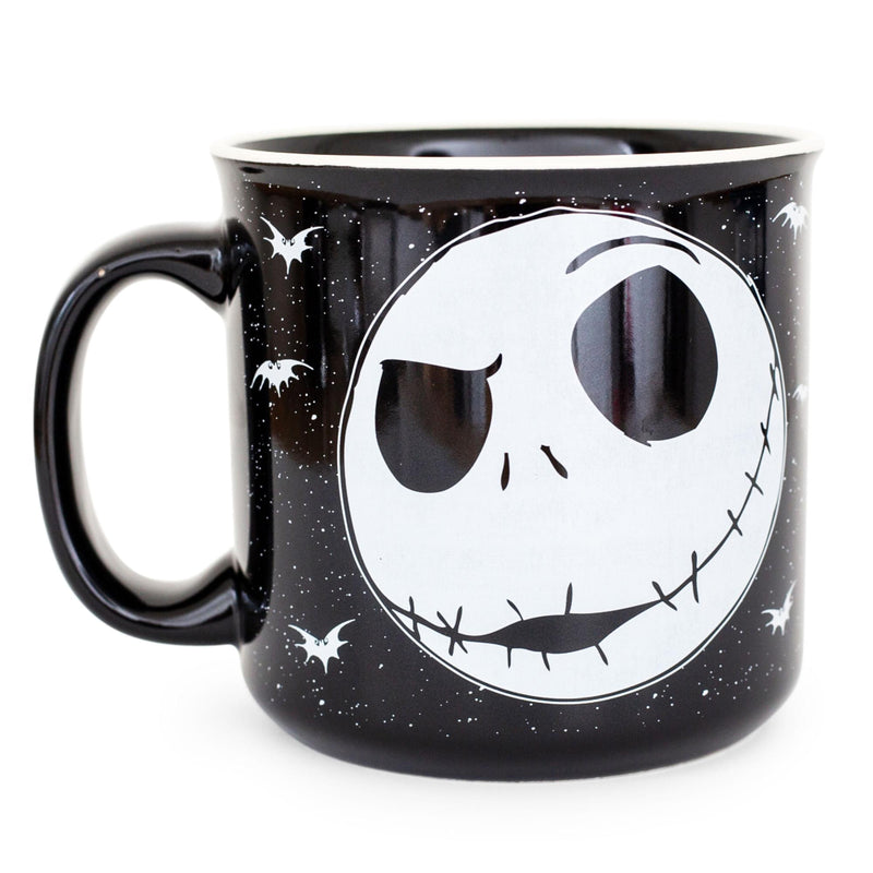 Disney The Nightmare Before Christmas Jack Face Ceramic Camper Mug | 20 Ounces product image 1 of 7