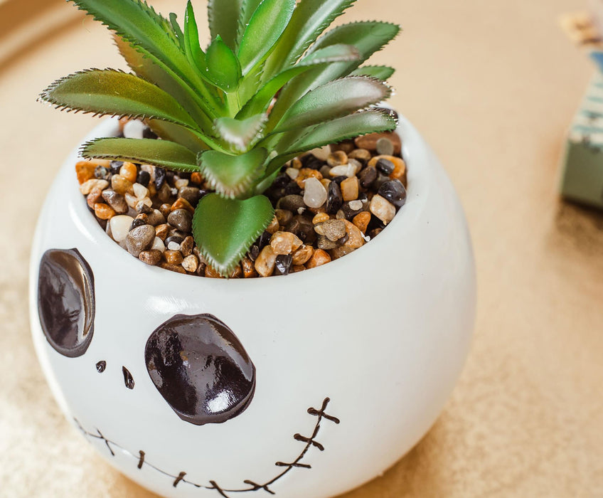 Disney The Nightmare Before Christmas Jack Skellington 6 Inch Ceramic Planter