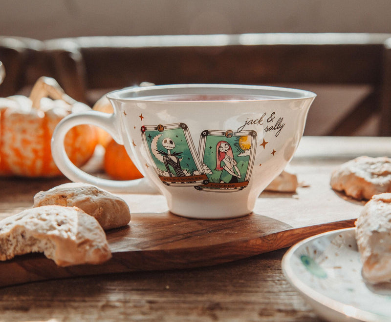 Disney The Nightmare Before Christmas Tarot Cards Ceramic Teacup and Saucer Set product image 7 of 8