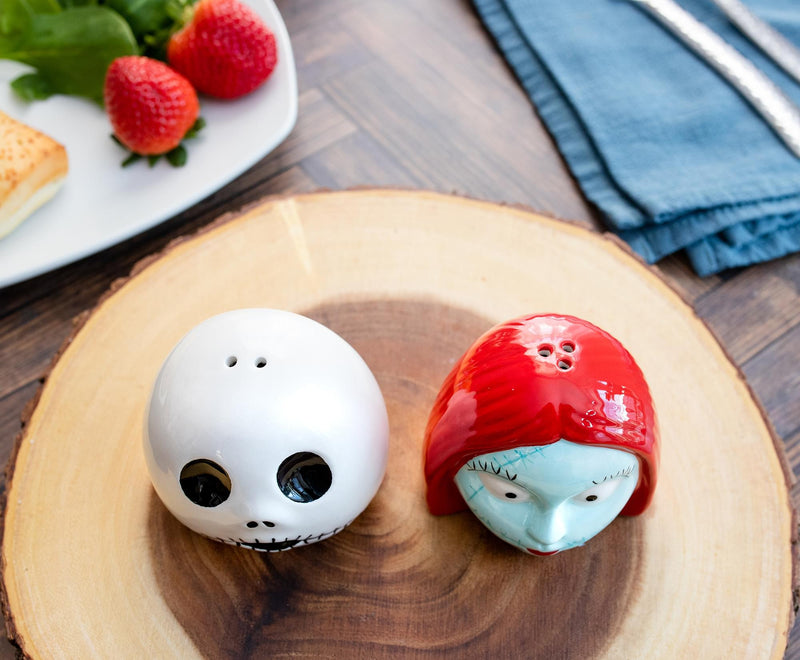 Disney The Nightmare Before Christmas Jack and Sally Salt and Pepper Shaker Set product image 5 of 9