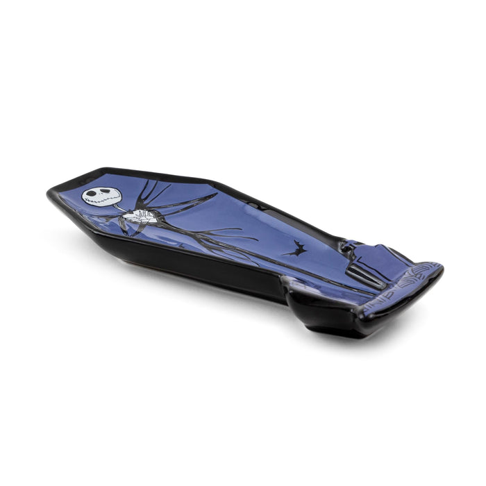 Disney's The Nightmare Before Christmas Jack Coffin Sculpted Ceramic Spoon Rest