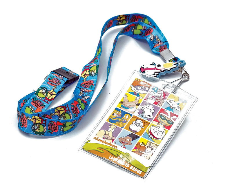 Nickelodeon Rocko's Modern Life Lanyard With ID Badge Holder And Removable Charm product image 1 of 3