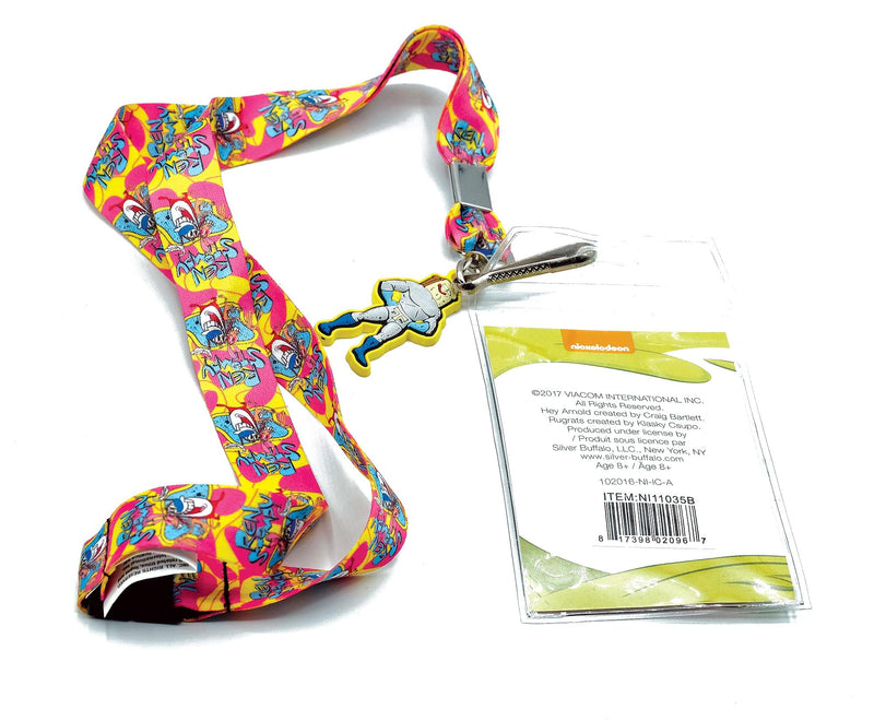 Nickelodeon Ren & Stimpy Lanyard With ID Badge Holder And Removable Charm product image 2 of 4