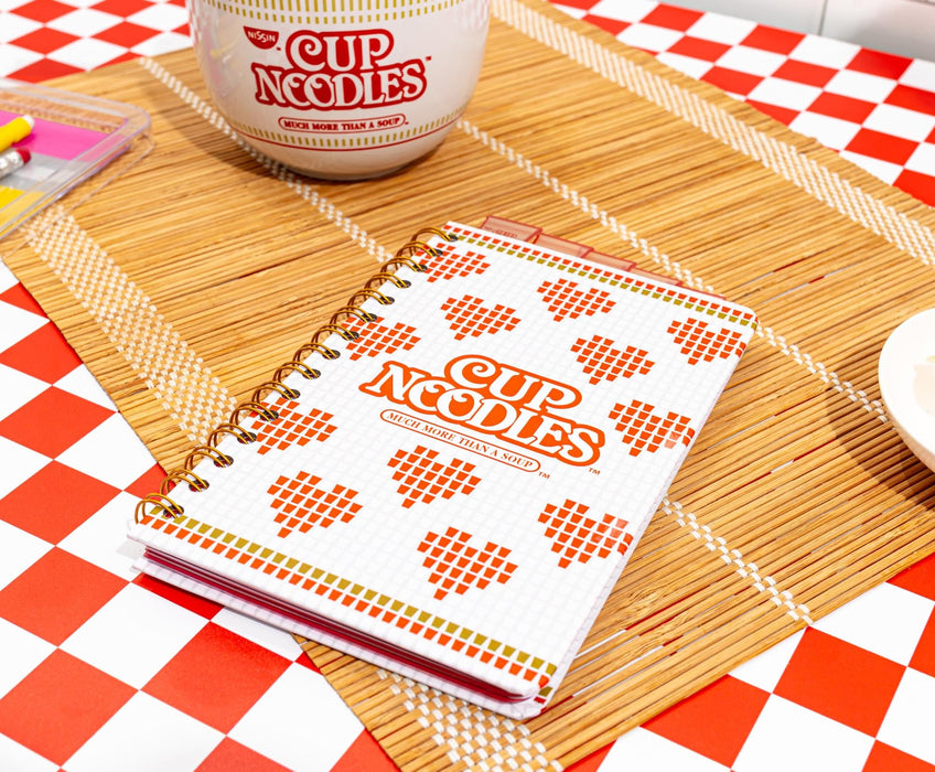 Nissin Cup Noodles - 5-Tab Spiral Notebook | 5 x 8 Inches