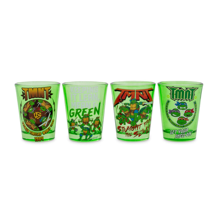 Teenage Mutant Ninja Turtles 2-Ounce Mini Shot Glasses | Set of 4