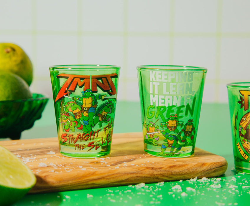 Teenage Mutant Ninja Turtles 2-Ounce Mini Shot Glasses | Set of 4