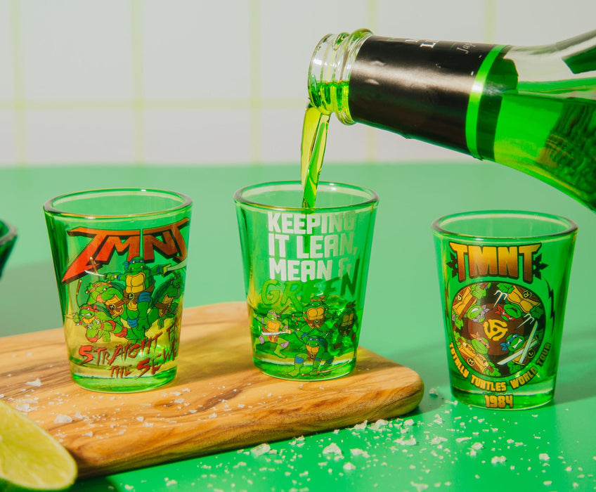 Teenage Mutant Ninja Turtles 2-Ounce Mini Shot Glasses | Set of 4