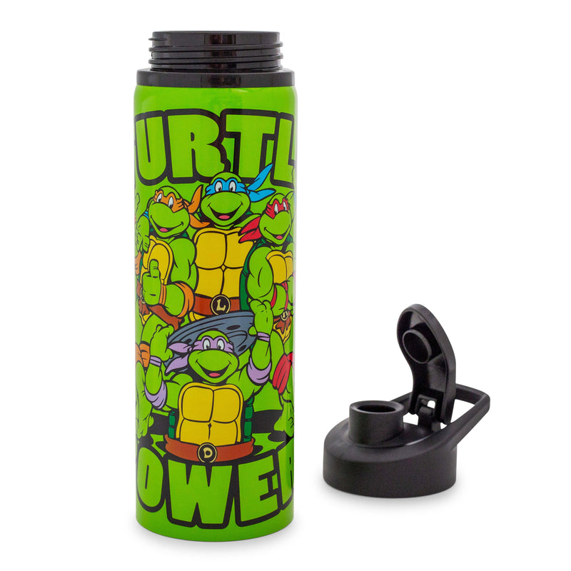 Teenage Mutant Ninja Turtles "Turtle Power" Stainless Steel Water Bottle product image 2 of 7
