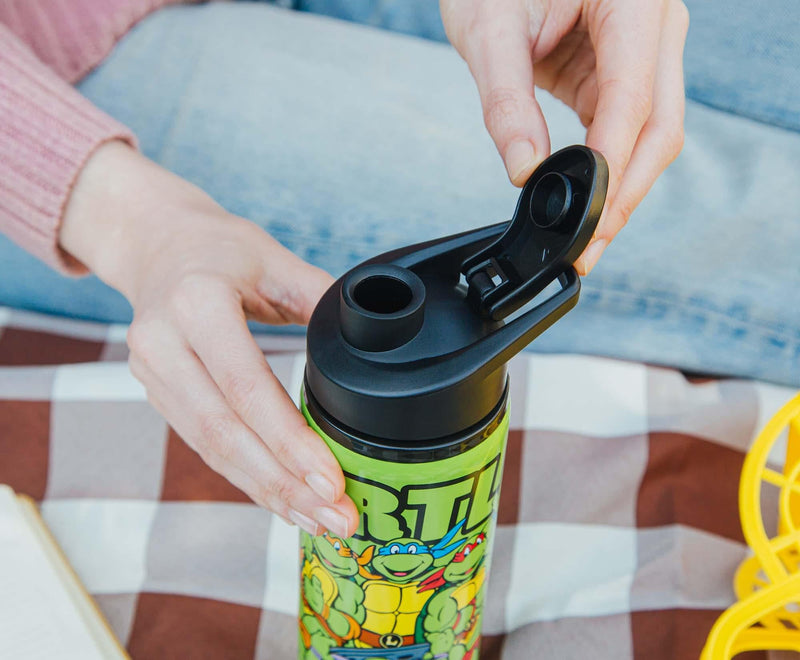 Teenage Mutant Ninja Turtles "Turtle Power" Stainless Steel Water Bottle product image 4 of 7