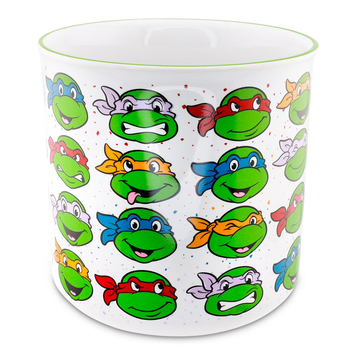 Teenage Mutant Ninja Turtles Portraits Ceramic Camper Mug | Holds 20 Ounces